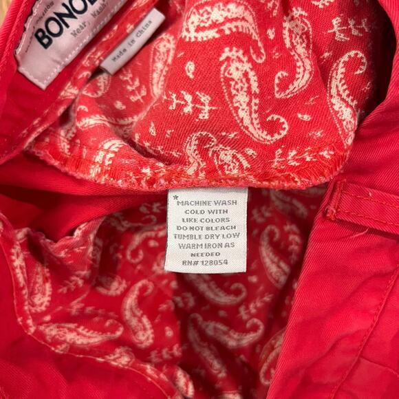 Bonobos Chino Size 30 x 30 Dark Salmon 100% Cotton - Picture 13 of 13